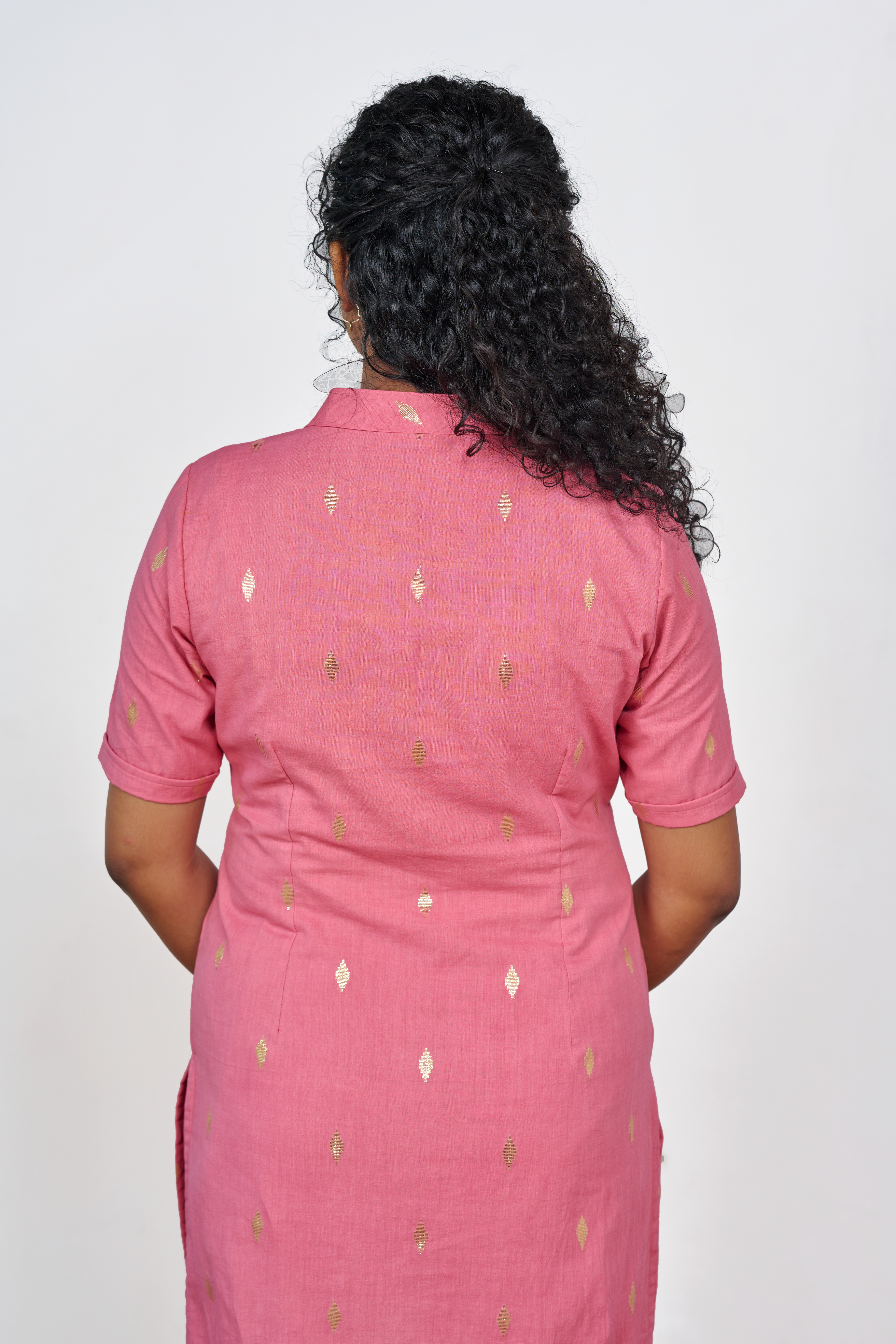 Pink Butta Kurta